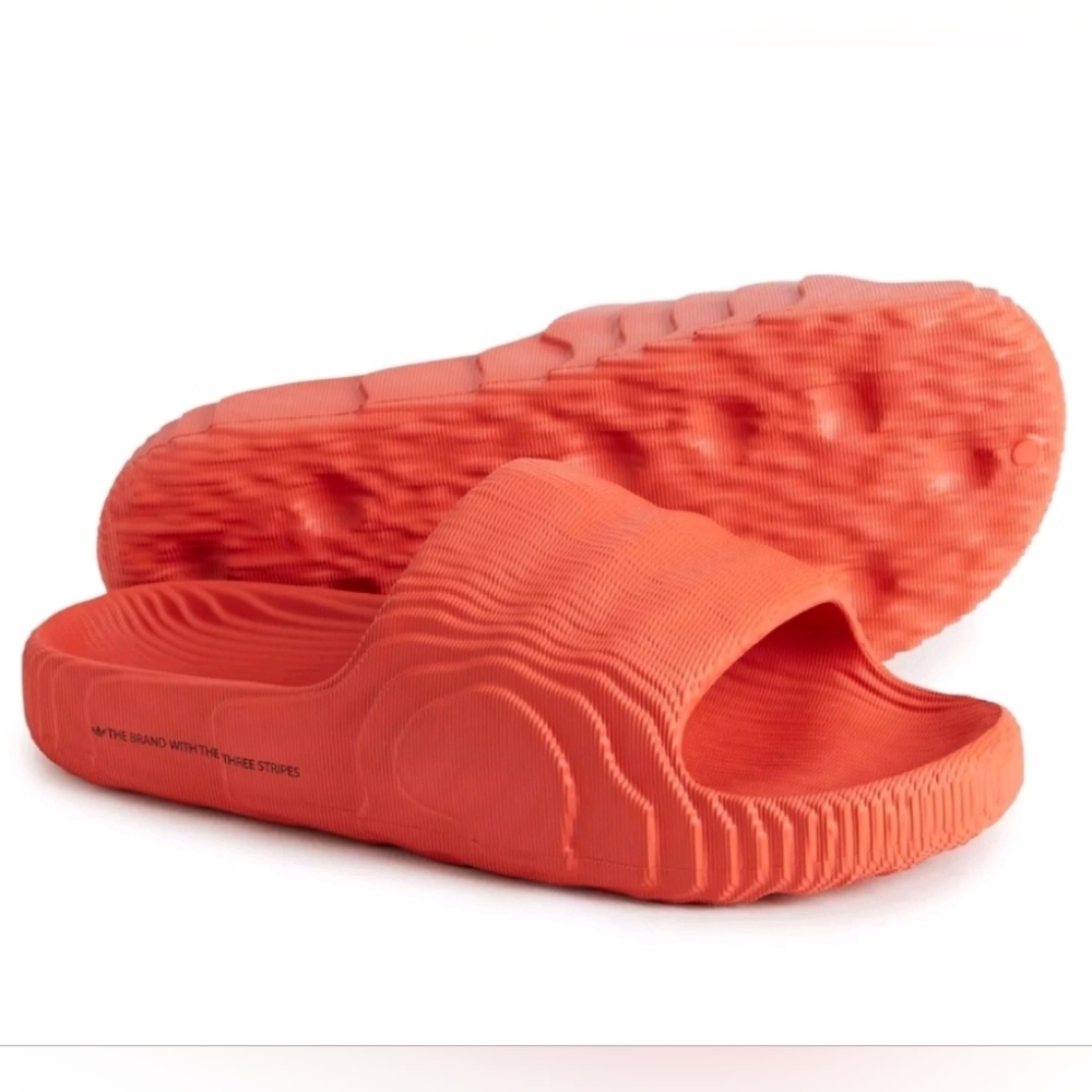 Adidas Adilette 22 Slide Men's Sandals sizeM9 Preloved Red